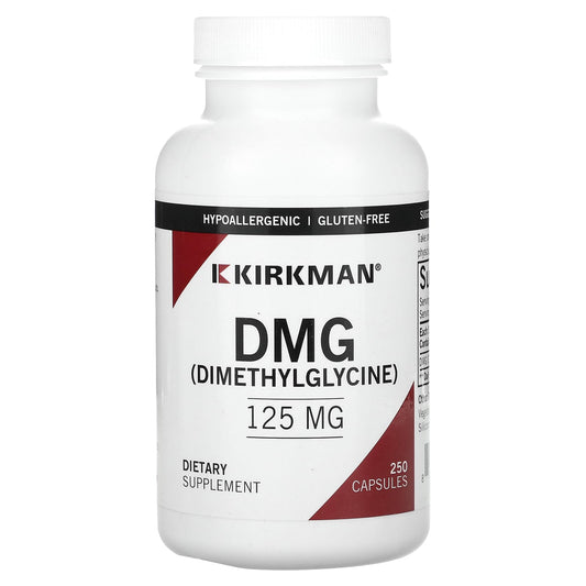 Kirkman Labs-DMG-125 mg-250 Capsules