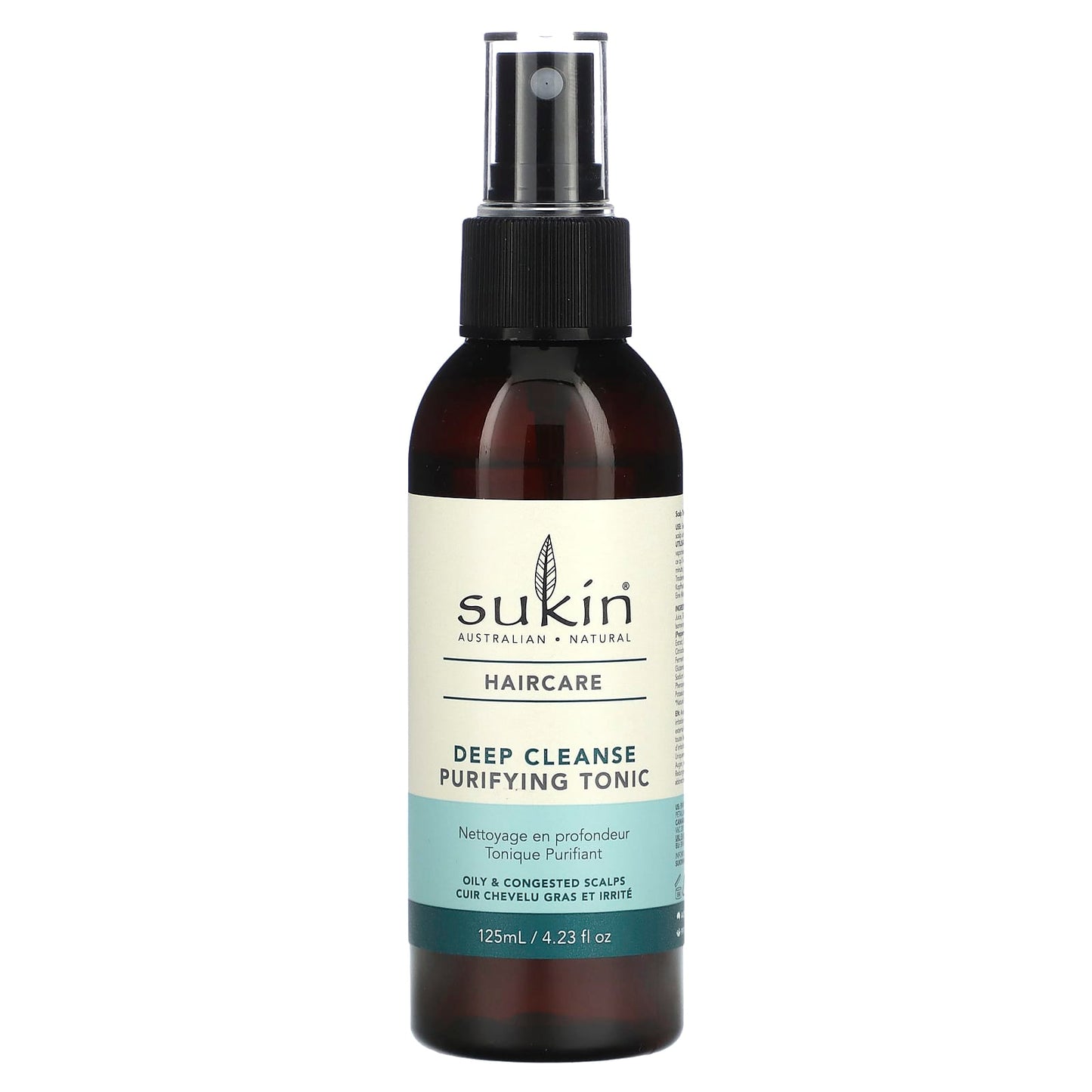 Sukin-Haircare-Deep Cleanse Purifying Tonic-4.23 fl oz (125 ml)