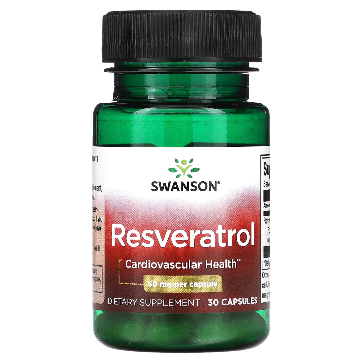 Swanson-Resveratrol-50 mg-30 Capsules