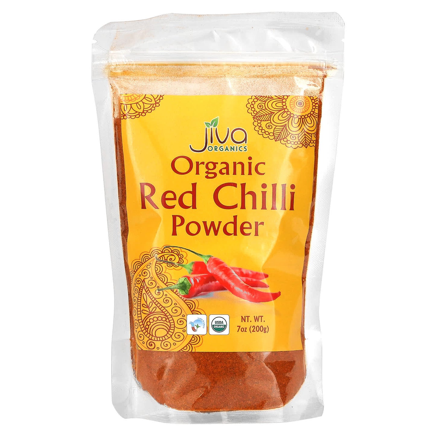 Jiva Organics-Organic Red Chilli Powder- 7 oz (200 g)