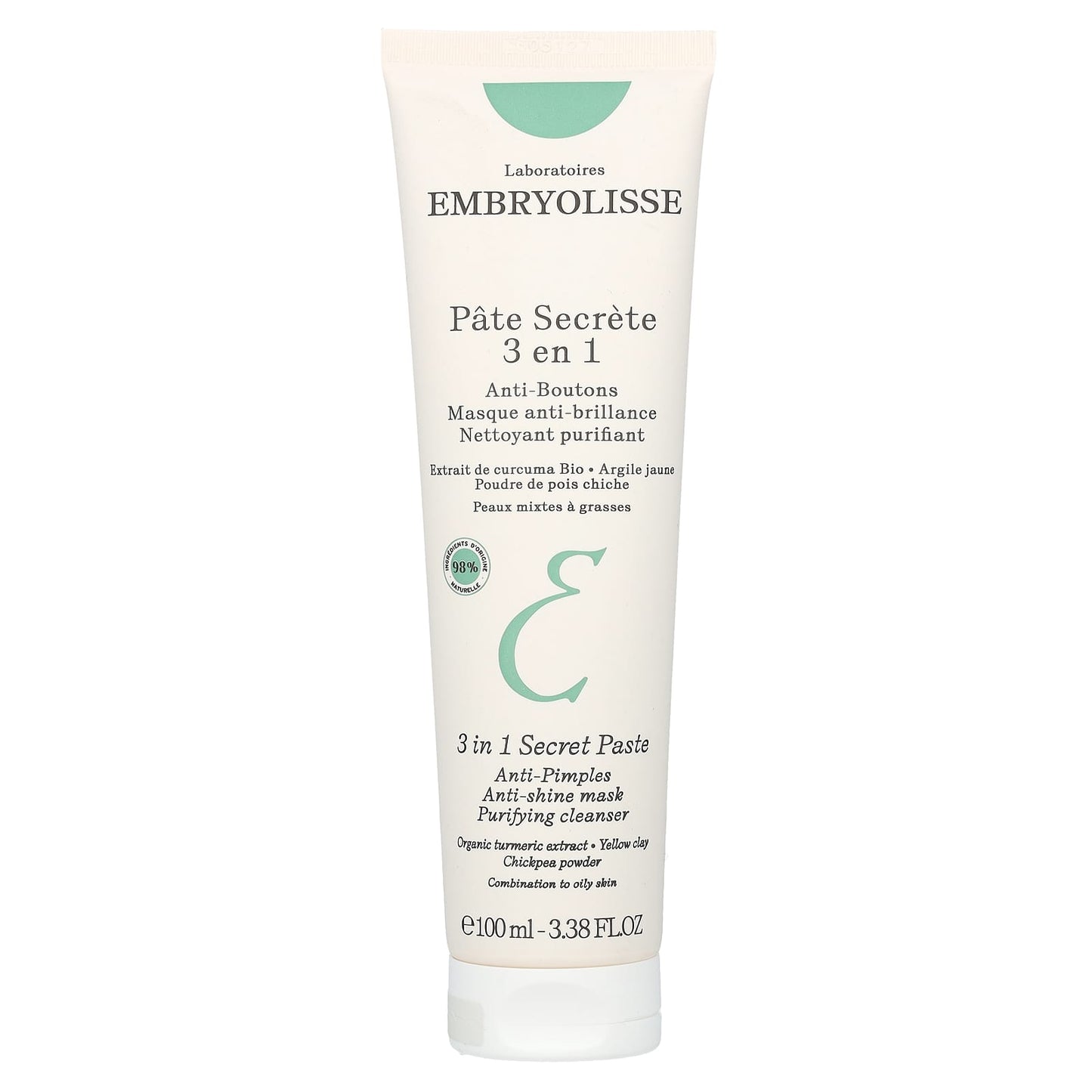 Embryolisse-3 in 1 Secret Paste-3.38 fl oz (100 ml)