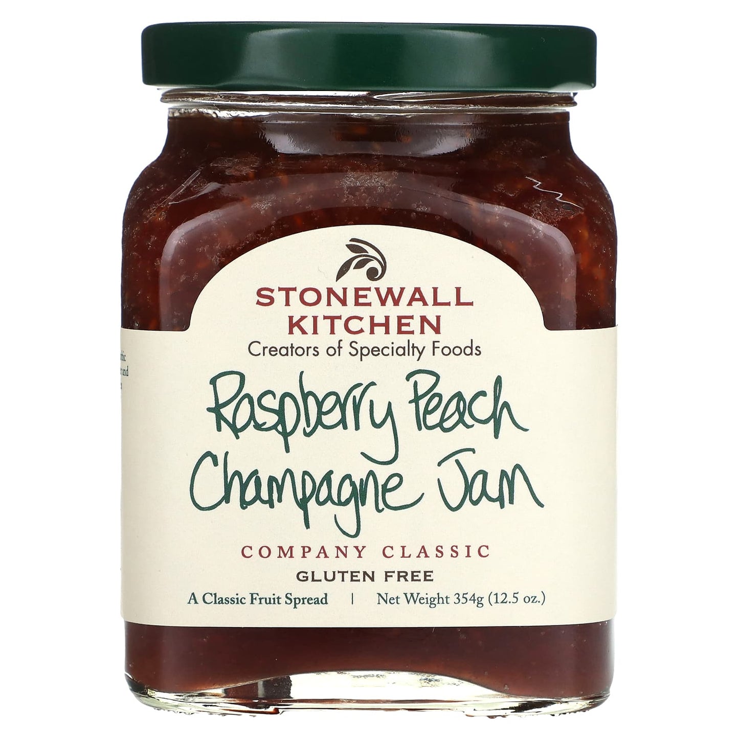 Stonewall Kitchen-Raspberry Peach Champagne Jam-12.5 oz (354 g)