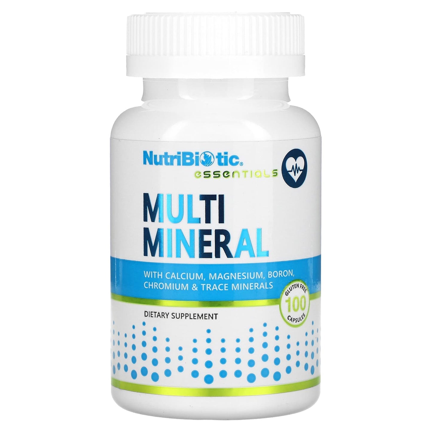 NutriBiotic-Essentials-Multi Mineral-100 Gluten Free Capsules