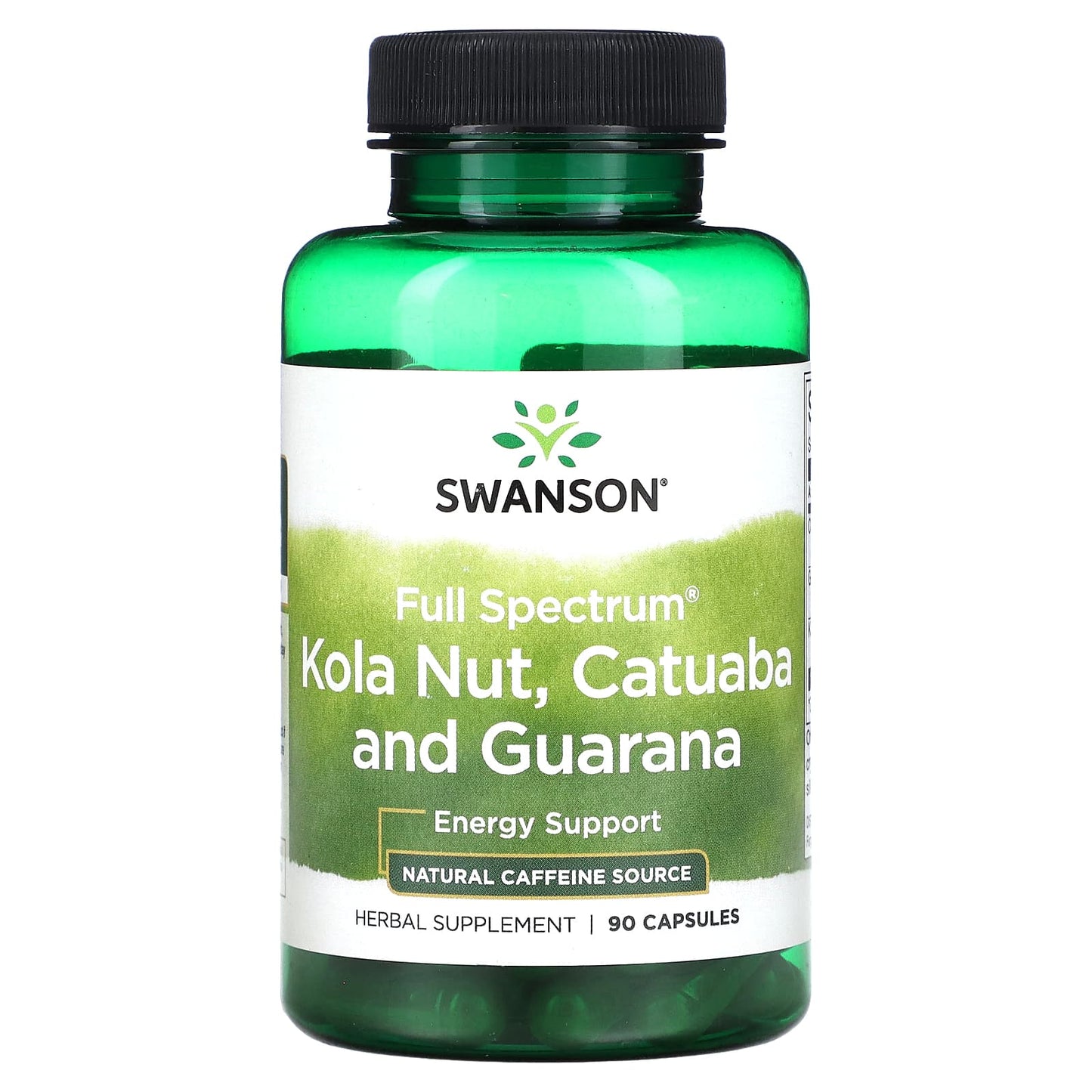 Swanson-Full Spectrum Kola Nut-Catuaba and Guarana-90 Capsules