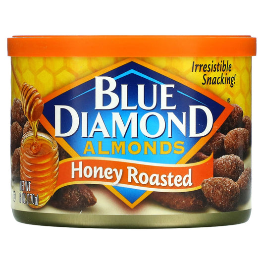 Blue Diamond-Almonds-Honey Roasted-6 oz (170 g)