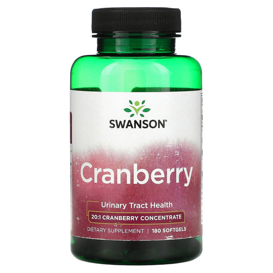 Swanson-Cranberry-180 Softgels