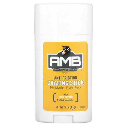 Anti Monkey Butt-Anti Friction Chafing Stick With Shea Butter-1.7 oz (48 g)