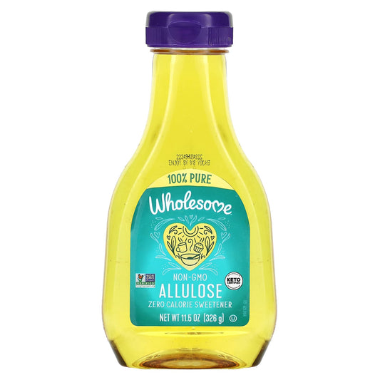 Wholesome Sweeteners-Allulose-Zero Calorie Liquid Sweetener-11.5 oz (326 g)