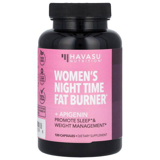 Havasu Nutrition-Women's Night Time Fat Burner + Apigenin-120 Capsules