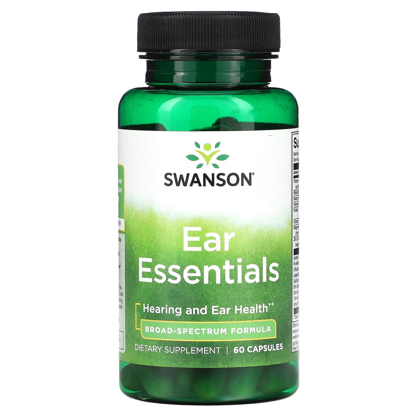 Swanson-Ear Essentials-60 Capsules