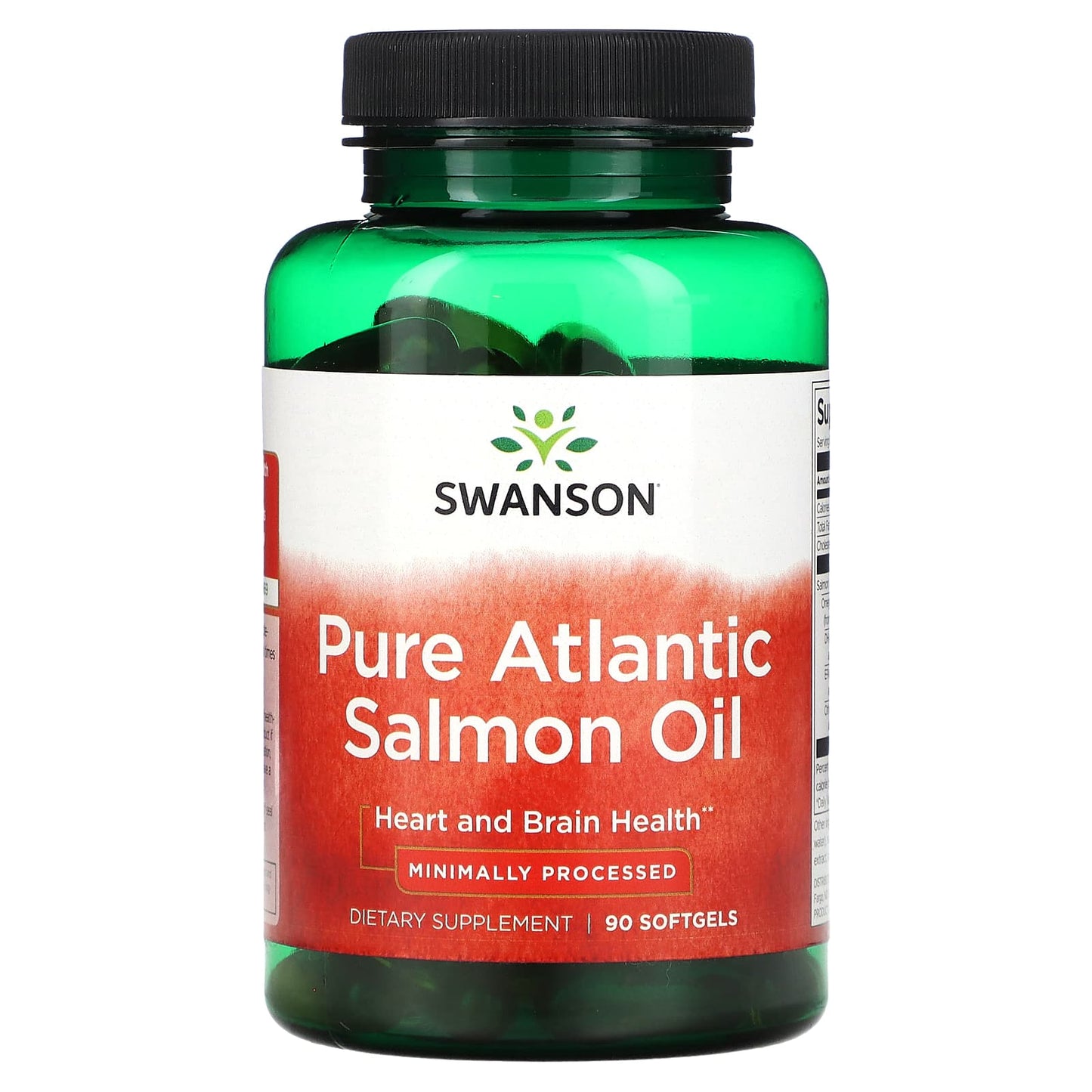 Swanson-Pure Atlantic Salmon Oil-90 Softgels