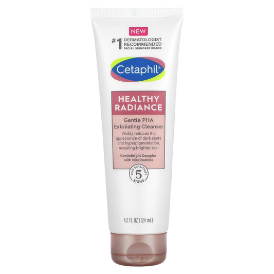 Cetaphil-Healthy Radiance-Gentle PHA Exfoliating Cleanser-4.2 fl oz (124 ml)