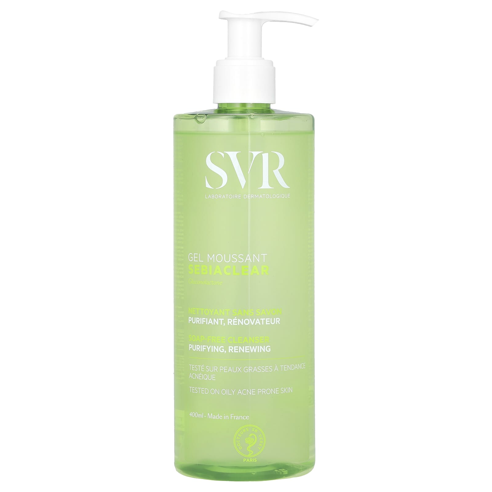 SVR-Sebiaclear-Foaming Gel-13.5 fl oz (400 ml)