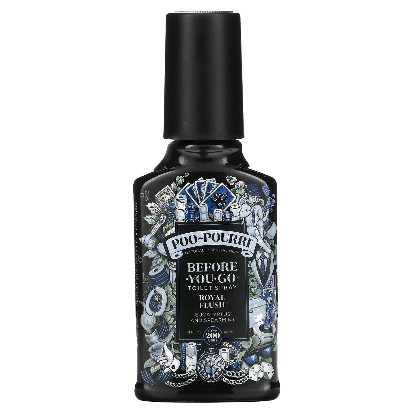 Poo-Pourri-Before-You-Go Toilet Spray-Royal Flush-4 fl oz (118 ml)