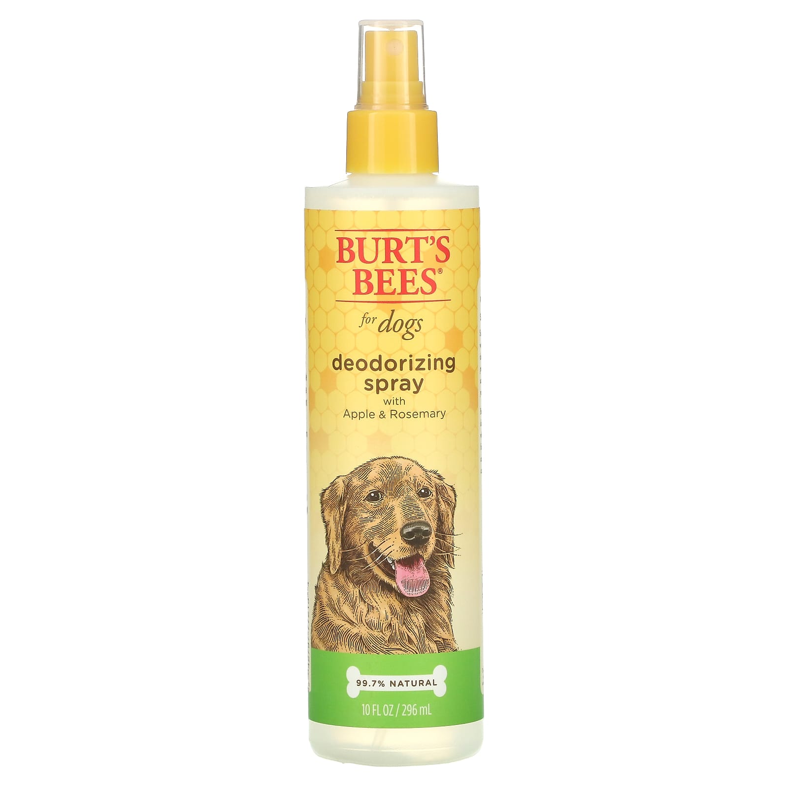 Burt's Bees-Deodorizing Spray for Dogs with Apple & Rosemary-10 fl oz (296 ml)