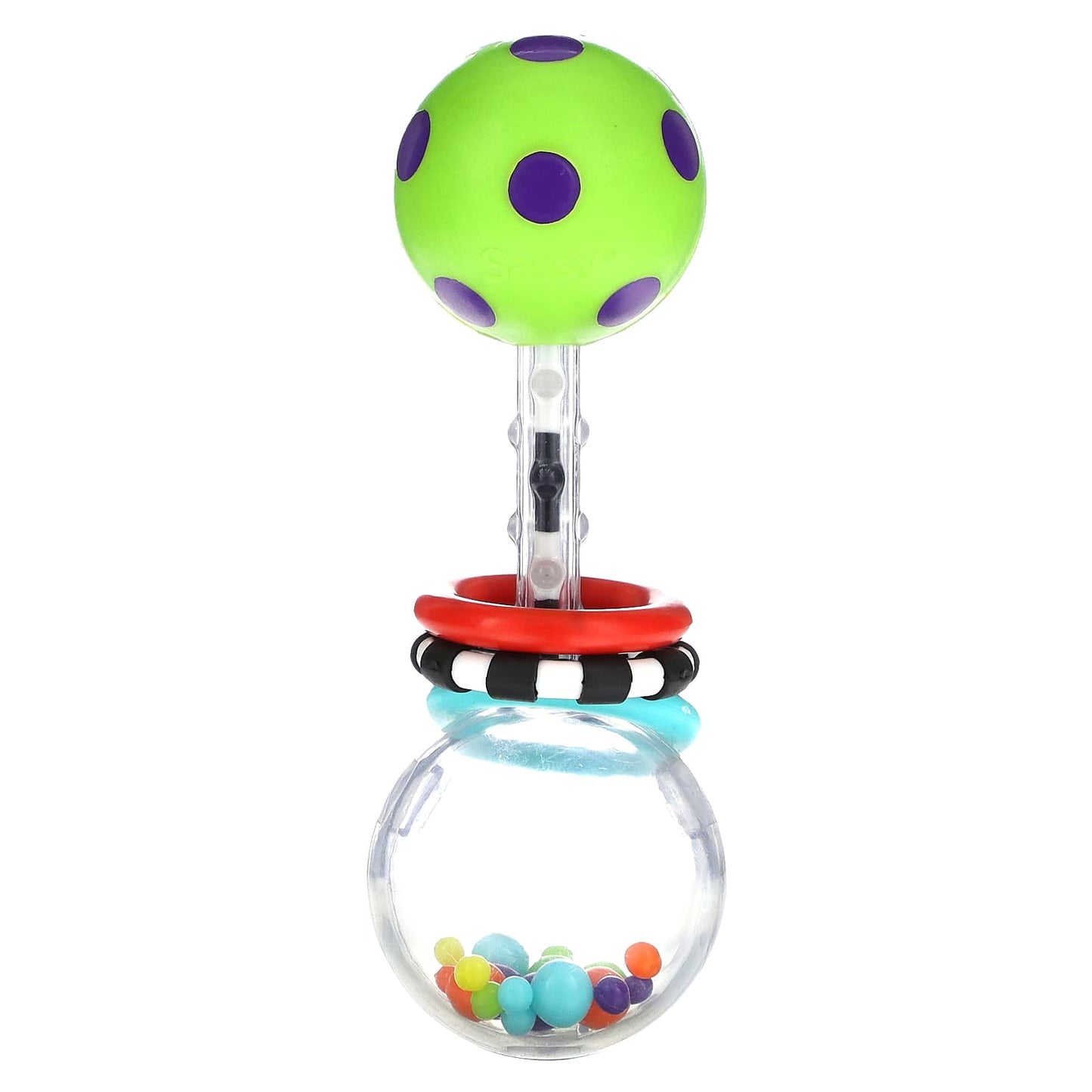 Sassy, Inspire The Senses, Spin Shine Rattle, 0+ Months, 1 Count