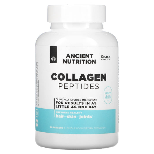 Ancient Nutrition-Collagen Peptides-30 Tablets