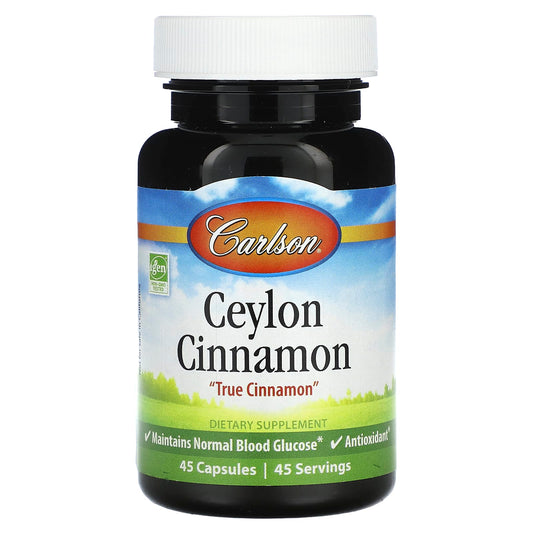 Carlson-Ceylon Cinnamon-45 Capsules