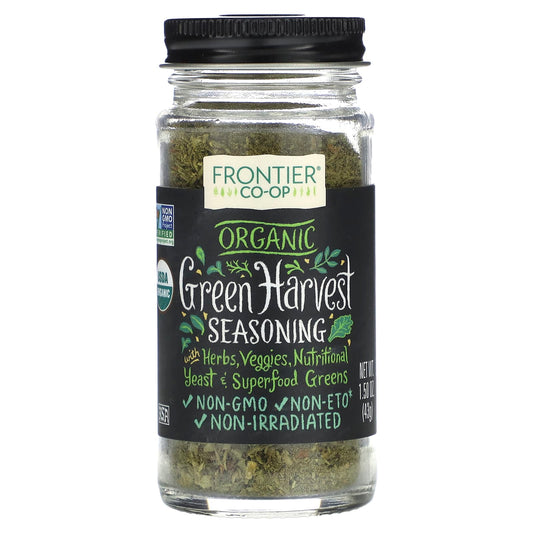 Frontier Co-op-Organic Green Harvest Seasoning-1.5 oz (43 g)