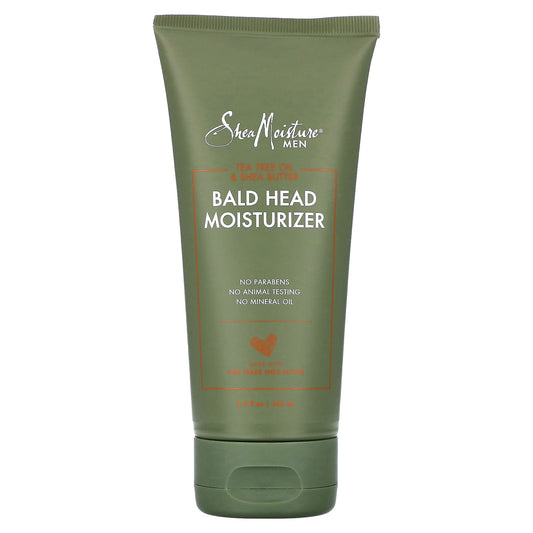 SheaMoisture-Men-Bald Head Moisturizer-Tea Tree Oil & Shea Butter-5.5 fl oz (163 ml)