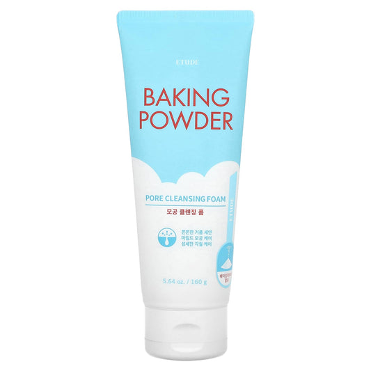 Etude-Baking Powder-Pore Cleansing Foam-5.64 oz (160 g)