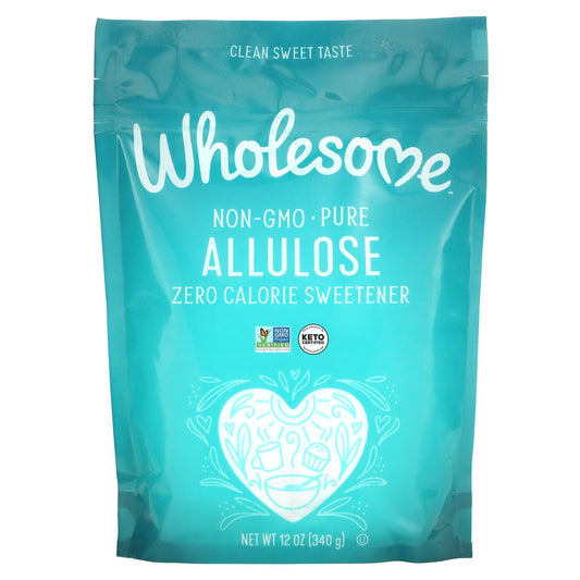 Wholesome Sweeteners-Allulose-Zero Calorie Sweetener-12 oz (340 g)