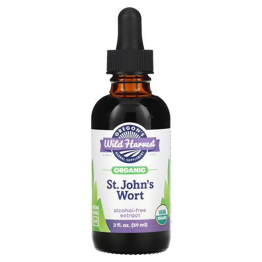 Oregon's Wild Harvest-Organic St. John's Wort-2 fl oz (59 ml)