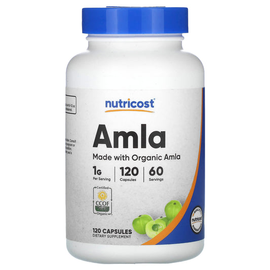 Nutricost-Amla-1,000 mg-120  Capsules (500 mg per Capsule)