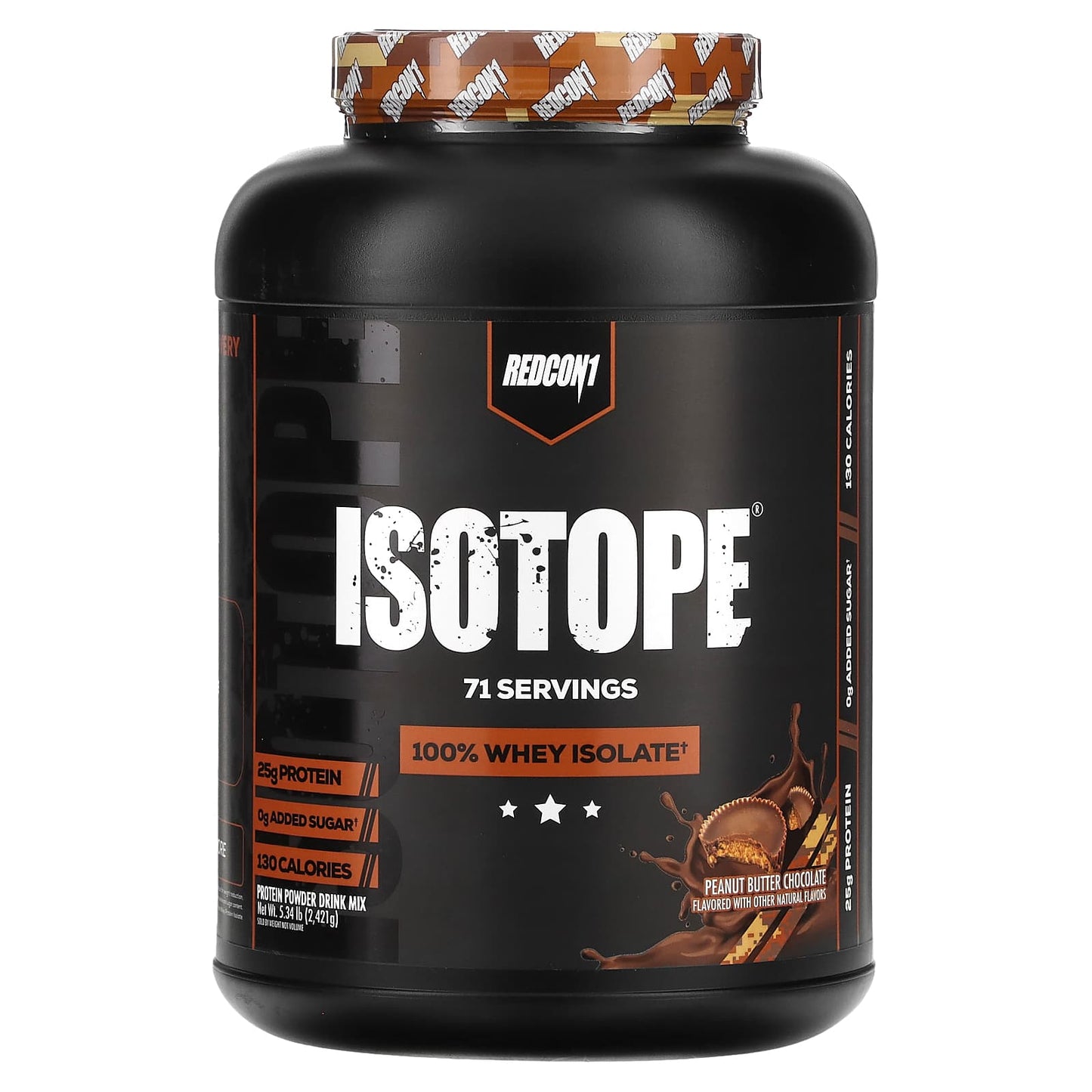 Redcon1-Isotope-100% Whey Isolate-Peanut Butter Chocolate-5.34 lb (2,421 g)