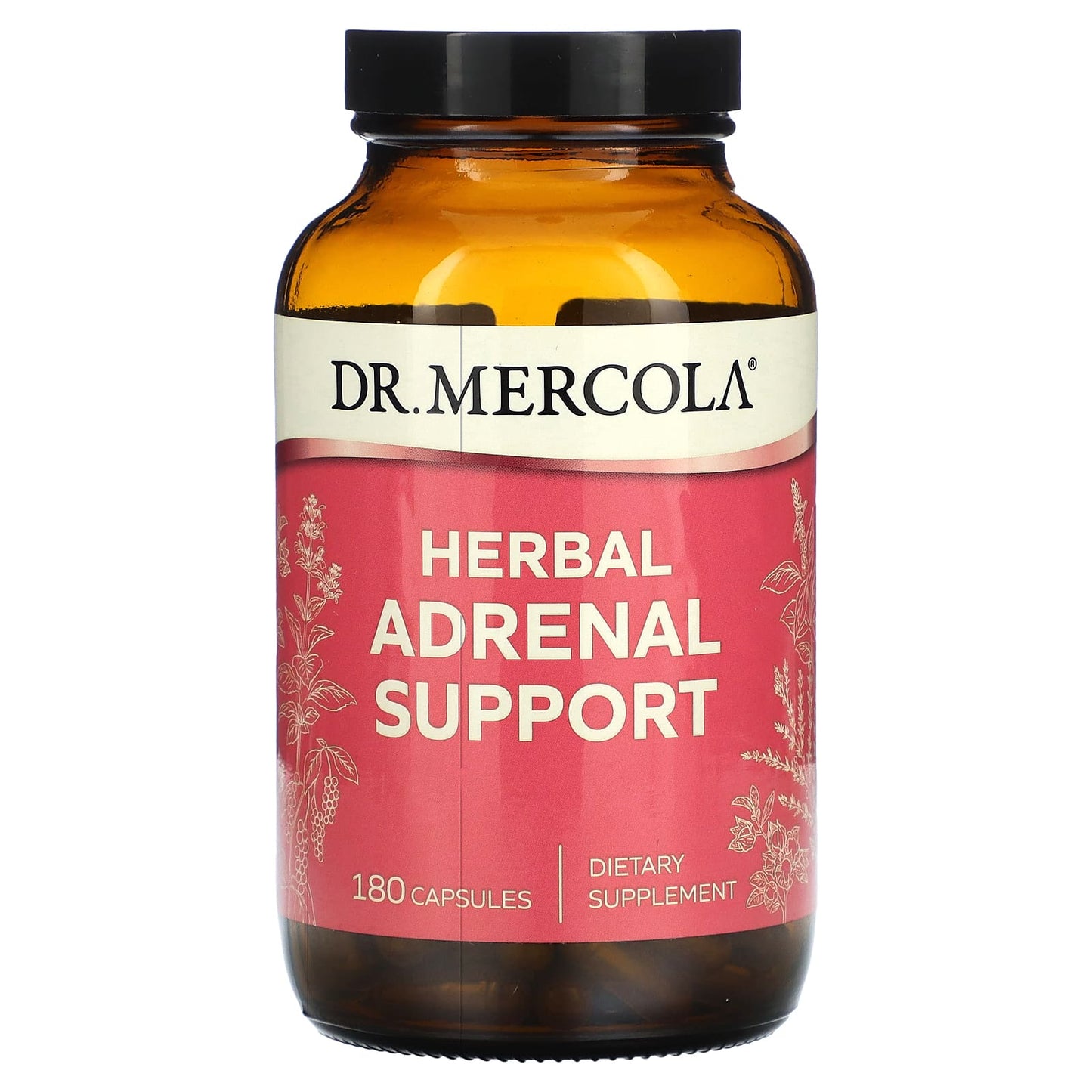 Dr. Mercola-Herbal Adrenal Support-180 Capsules