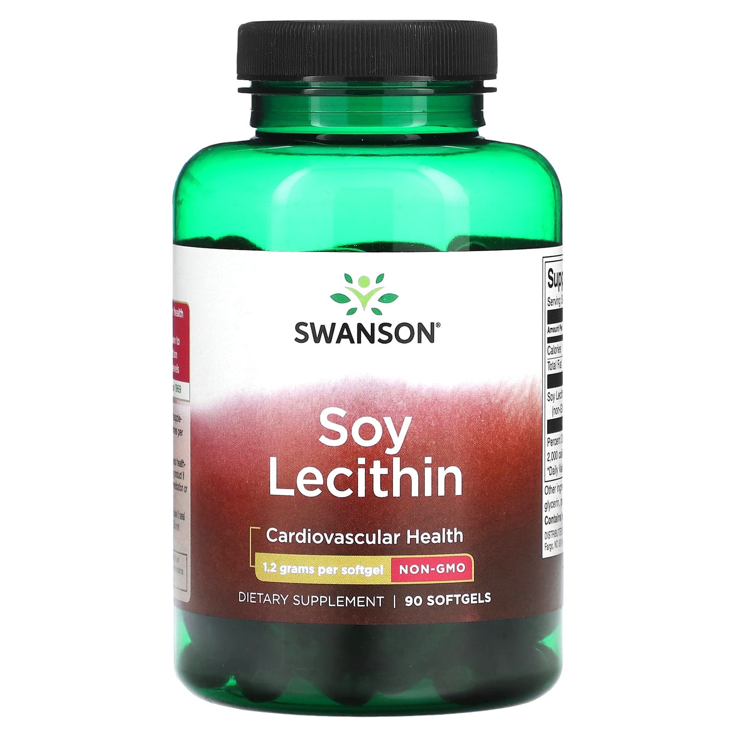 Swanson-Soy Lecithin-1.2 g -90 Softgels