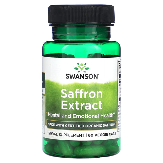 Swanson-Saffron Extract-60 Veggie Caps