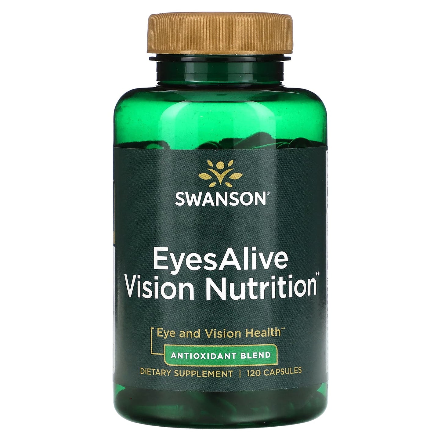 Swanson-EyesAlive Vision Nutrition-120 Capsules