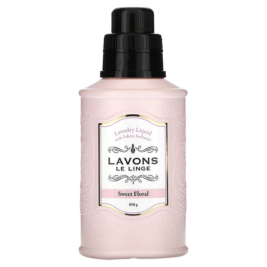 Lavons-Laundry Liquid with Fabric Softener-Sweet Floral -30 oz (850 g)