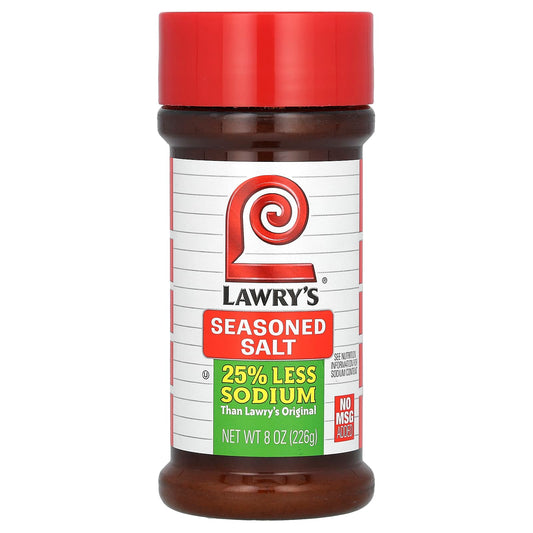 Lawry's-Seasoned Salt-Less Sodium-8 oz (226 g)