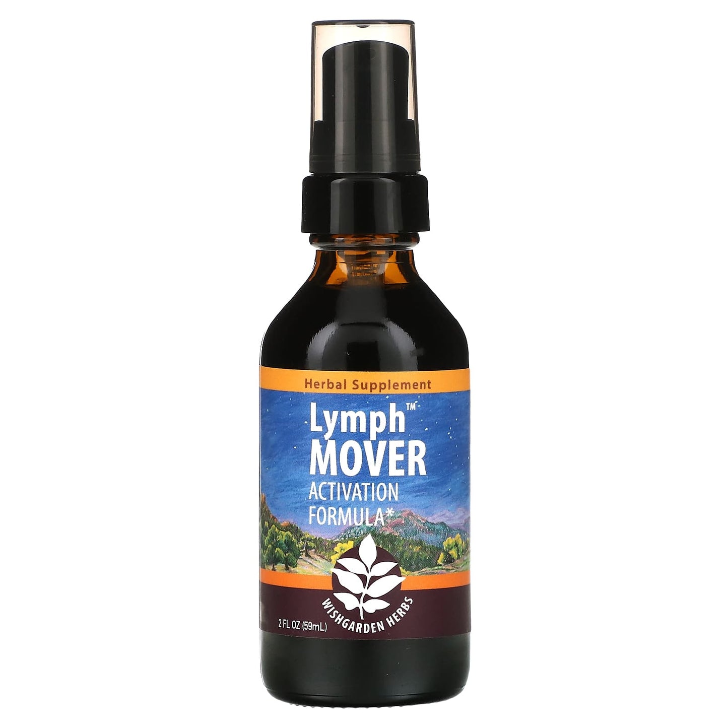 WishGarden Herbs-Lymph Mover Activation Formula-2 fl oz (59 ml)