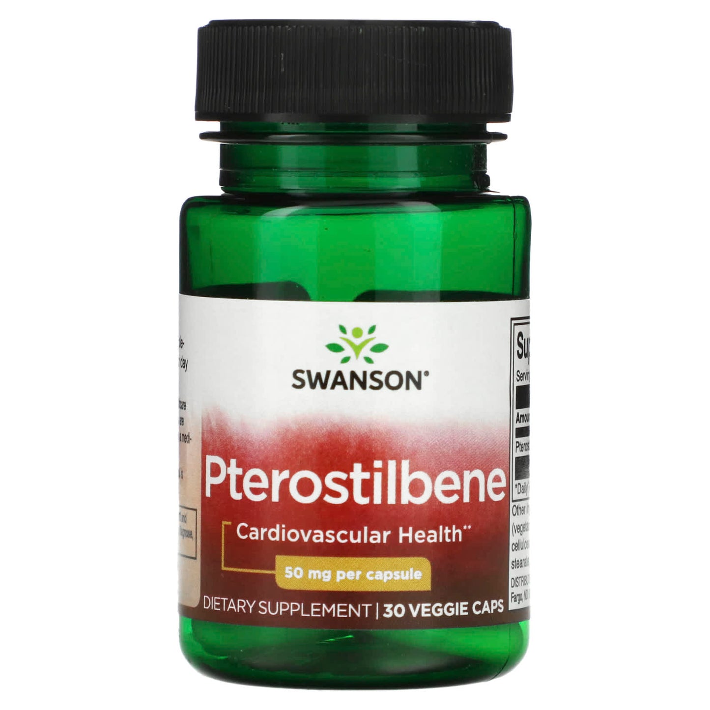 Swanson-Pterostilbene-50 mg -30 Veggie Caps