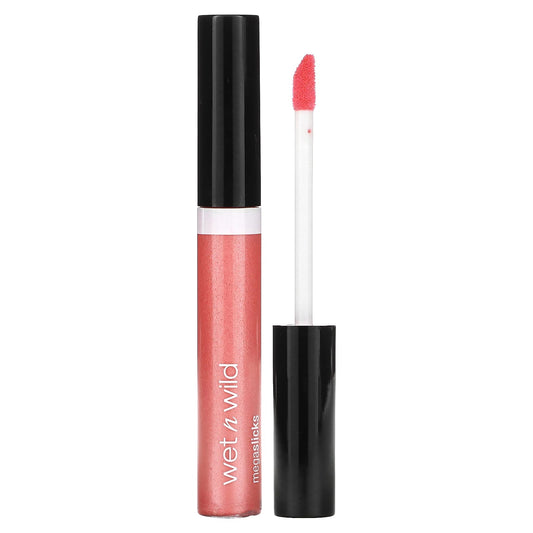 wet n wild-MegaSlicks-Lip Gloss-558B Strawberry Ice-0.2 fl oz (6 ml)