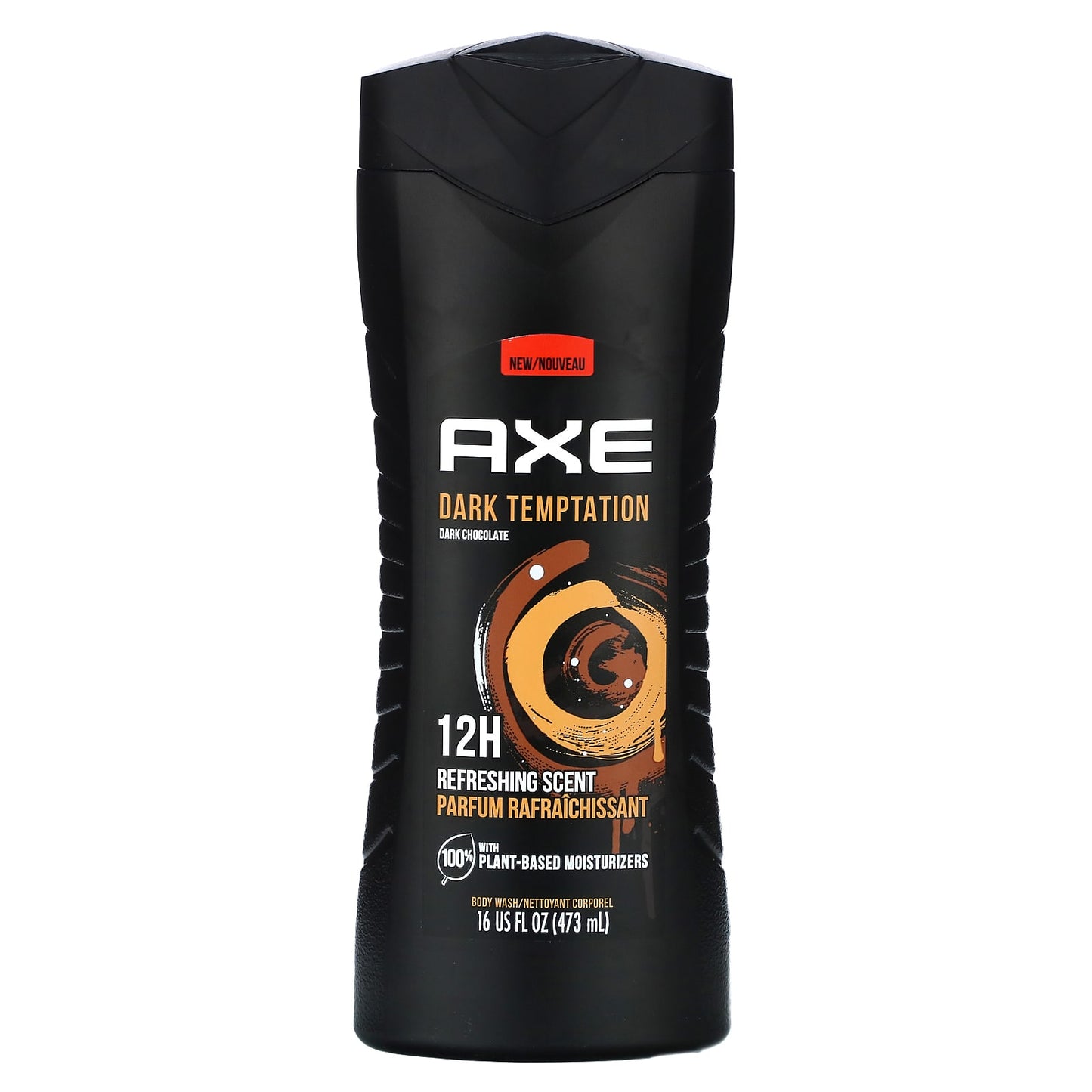 Axe-Dark Temptation Body Wash-Dark Chocolate-16 fl oz (473 ml)