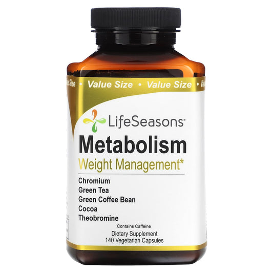 LifeSeasons-Metabolism-Weight Management-140 Vegetarian Capsules