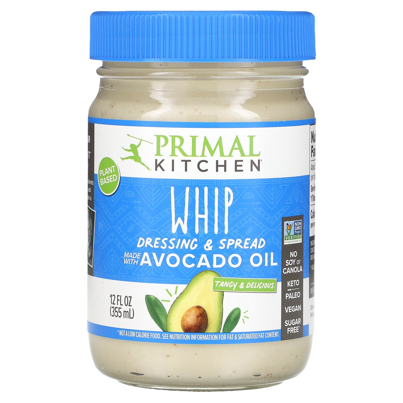 Primal Kitchen-Whip Dressing & Spread-12 fl oz (355 ml)