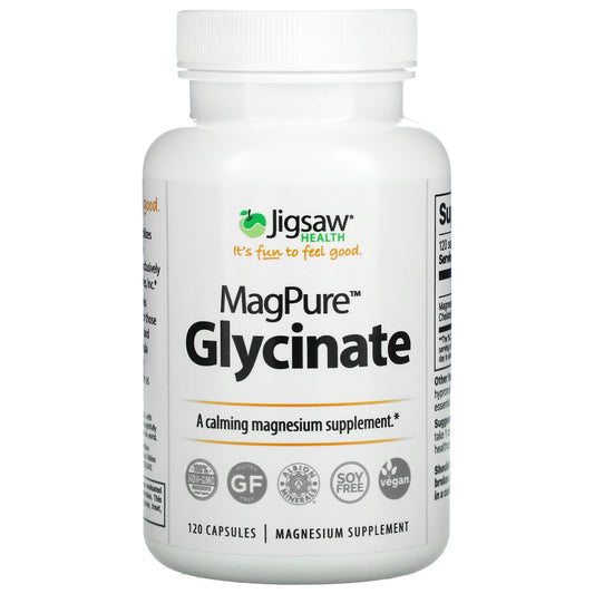 Jigsaw Health-MagPure Glycinate-120 Capsules