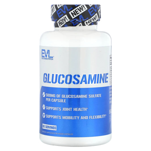 EVLution Nutrition-Glucosamine-500 mg-90 Veggie Capsules