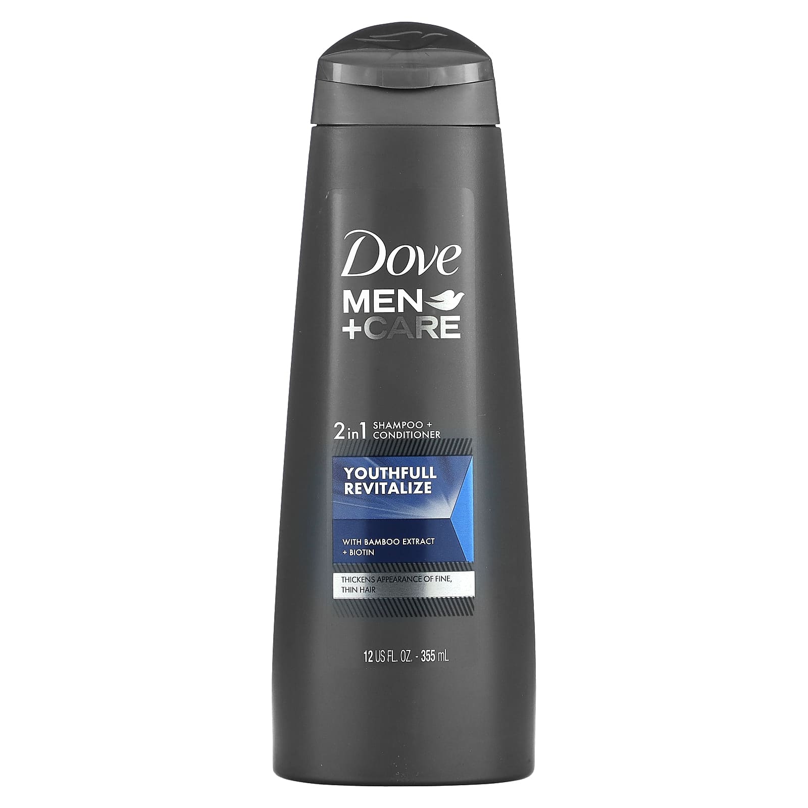 Dove-Men+Care-2 in 1-Shampoo + Conditioner-Youthfull Revitalize-12 fl oz (355 ml)