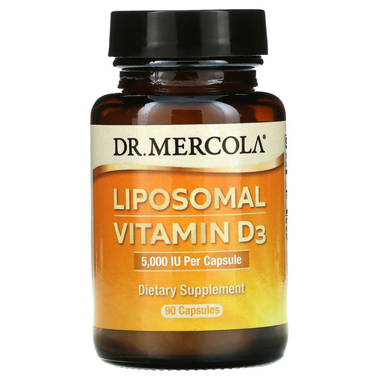 Dr. Mercola-Liposomal Vitamin D3-5,000 IU-90 Capsules