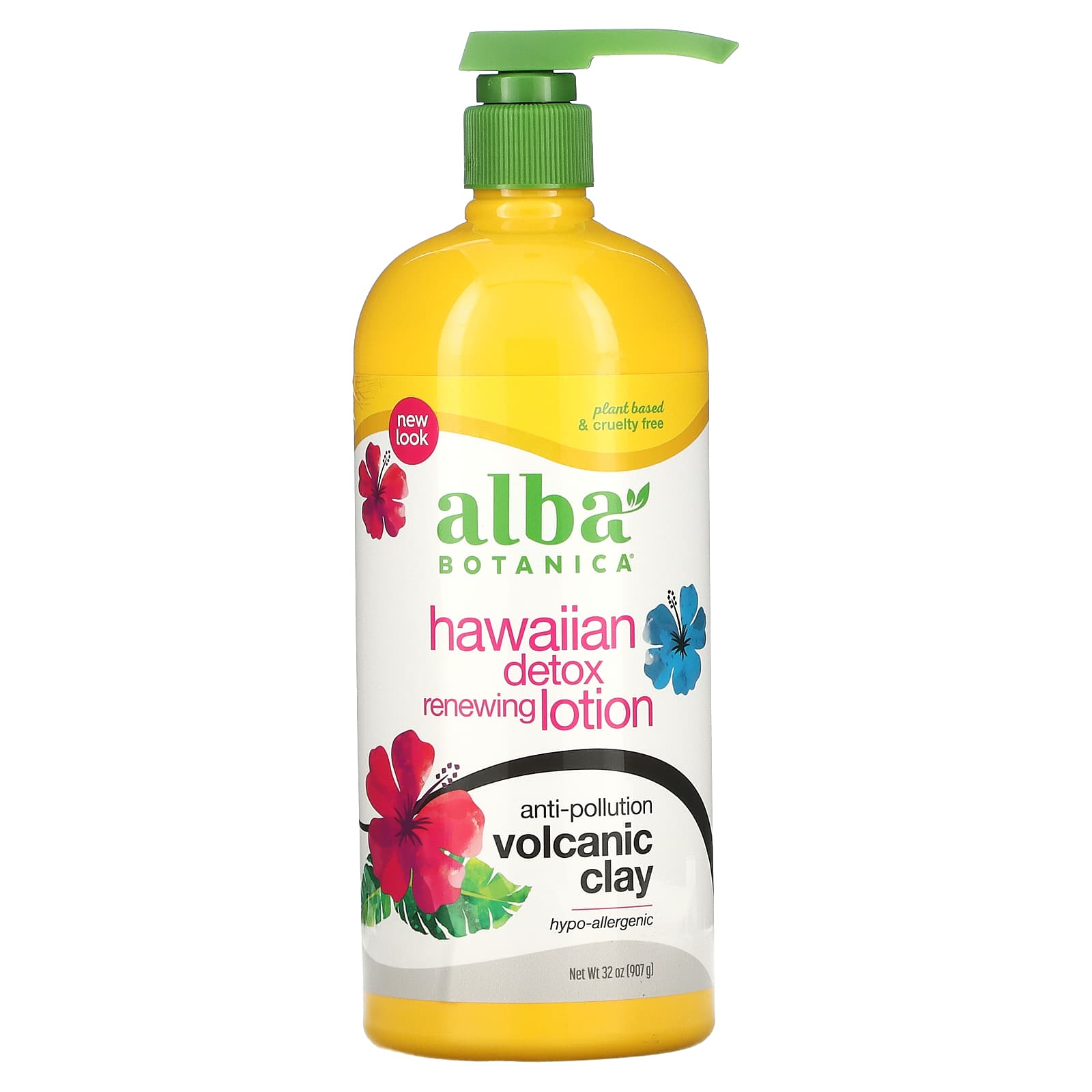 Alba Botanica-Hawaiian Detox Renewing Lotion-32 oz (907 g)