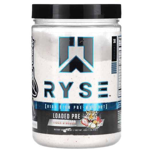 RYSE-Loaded Pre-Tiger's Blood-15.4 oz (438 g)