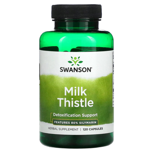 Swanson-Milk Thistle-120 Capsules