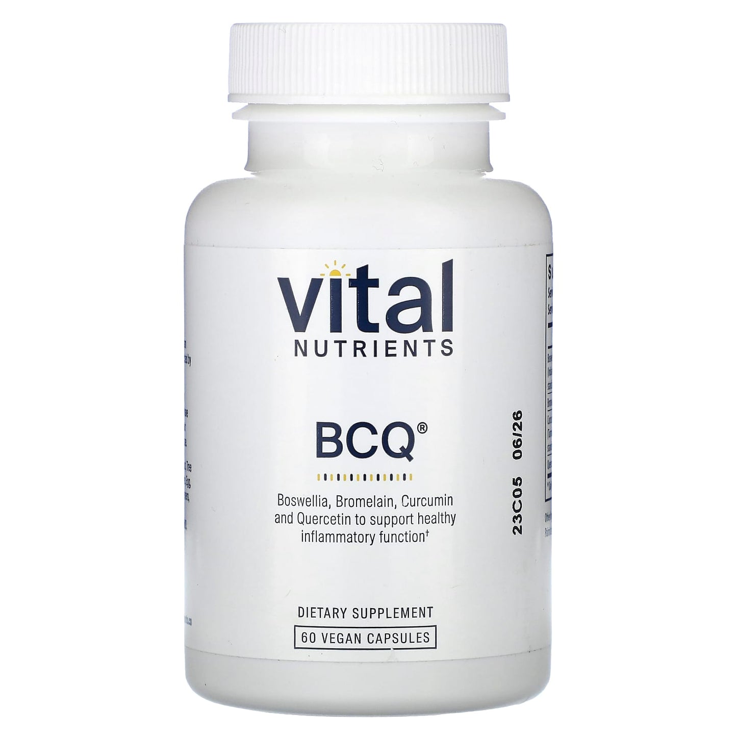 Vital Nutrients-BCQ-60 Vegan Capsules