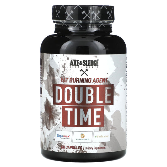 Axe & Sledge Supplements-Double Time-Fat Burning Agent-60 Capsules